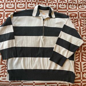 Free People Coastal Stripe Pullover - size XS